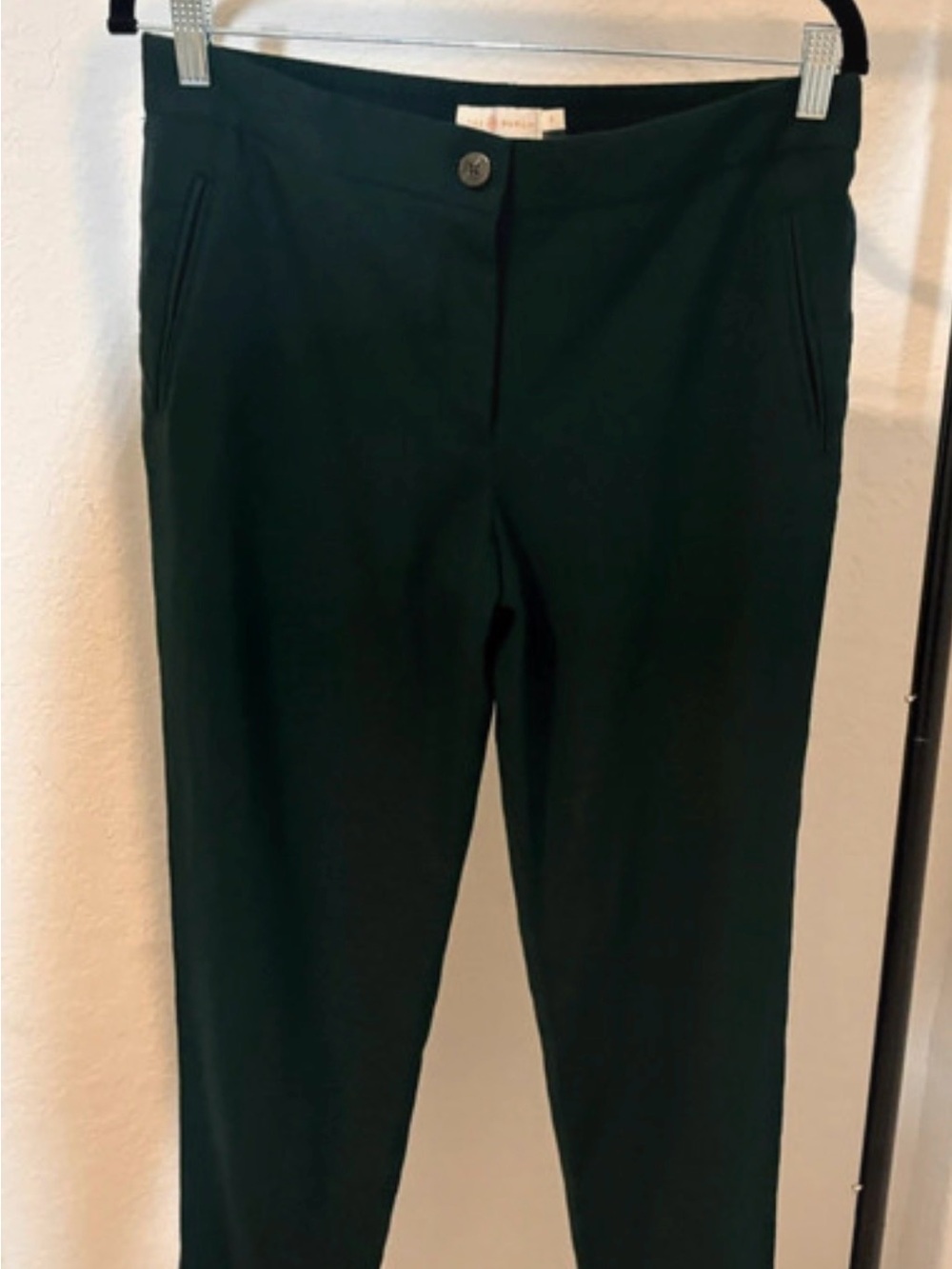 Tory Burch Wool Dark Green Pants